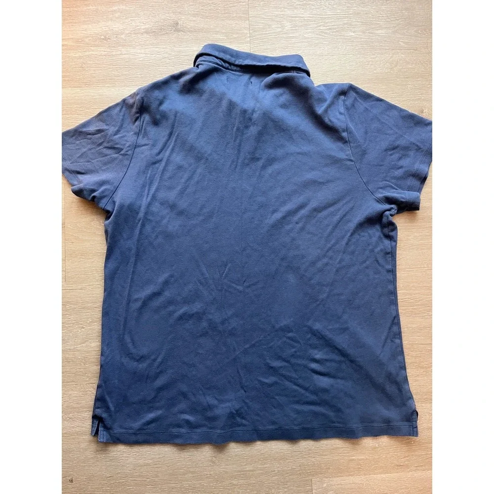 Banana Republic Polo Golf‎ Shirt Mens XL Navy Blue Comfort Outdoor Sportswear